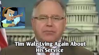 Tim Walz Lying Again About His Service