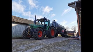 Güllefahren 2020 Fendt Favorit 512C /SOUND/