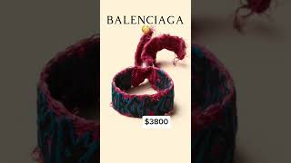 BALENCIAGA Sells ‘Raver Used’ bracelet for $3800 😳#Fashion #Balenciagabracelet #trend  #balenciaga