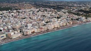 Λουτράκι Κορινθίας, aerial view