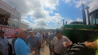 A DAY AT AN IOWA FARM TRACTOR AND EQUIPMENT AUCTION