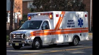 Dumont Ambulance 28 & Hackensack UMC Paramedics 105 Responding