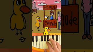 The Duck Song 5 @forrestfire101 - EASY Piano Cover