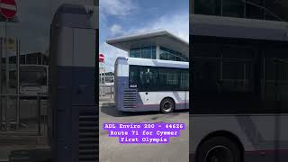 First Olympia - ADL Enviro 200 (44626): Route 71 for Cymmer