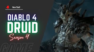 Season 4 Diablo 4 Druid items, aspects and build possibilities