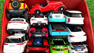 Box Full of Range Rover, Ford Mustang GT500, Toyota Supra, McLaren 720s, Police Car, Hummer EV, BMW