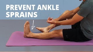 WEIRD Ankle Strengthening Exercise [Prevent/Rehab Ankle Sprains]