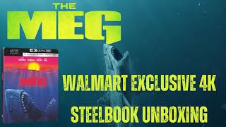 The Meg Walmart Exclusive 4K Steelbook Unboxing & Digital Code Giveaway