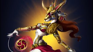 Empires & Puzzles 40X CHALLENGE FESTIVAL Summon Pull-Guardian Gazelle costume