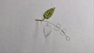 Hand embroidery 🪡 work/hand embroidery flower design/#gopifashion143 #design #embroidery #viralvideo