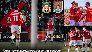 BREATHTAKING PERFORMANCE AS WREXHAM HIT 4 | Wrexham AFC 4-1 Northampton Town Reaction