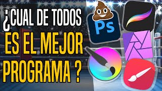 Photoshop, Krita, Affinity photo, Procreate ¿Cual es mejor? | Hablando de programas de dibujo