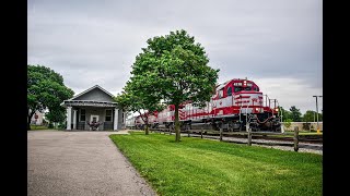 WAMX 4170 (40th Anniversary) Leads T003 at Milton and Near Whitewater