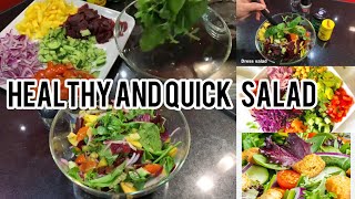 A very Healthy and Quick Salad 🥗| it is so delicious that I make it almost every day !