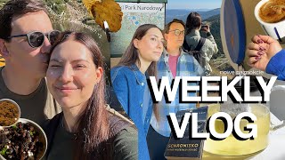 WEEKLY VLOG ⛰️// wypad w Karkonosze / testy bigosu xD🥘/ polecamy kryminały / postępy Tadzika