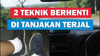 2 Teknik Berhenti Saat di Tanjakan dengan Mobil Manual Bagi Pemula | Pahami Konsepnya