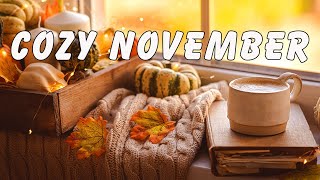 Cozy November Saxophone Melody Jazz 🎷 Exquisite Autumn Jazz & Saxophone Music to Relax, Study, Work