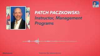 Patch Paczkowski: Instructor, Management Programs