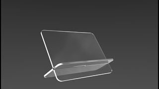 Contemporary Acrylic Tablet Stand Assembly Instructions