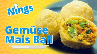 Gemüse-Mais-Ball (vegan)