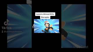 Lucario Almost Kills Staraptor