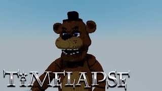 [Minecraft Timelapse] Five Nights at Freddy's - Freddy Fazbear