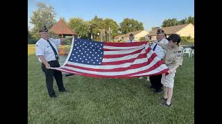 Flag Retirement Ceremony 7-27-2022