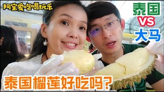 🇹🇭 榴莲PK | 泰国大马榴莲怎么选？榴莲自助餐贵吗？有什么特色？金枕头软硬兼吃？ Thai Mon-Thong Durian buffet