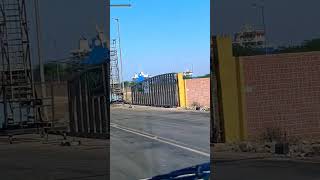 Hazira Port 🛳️#odiavlogs #music #viralvideo #vlog #surat #viral #attitude