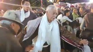 kaga thubstan tsewang dancing on his son wedding at leh Ladakh #peace #trending #honest