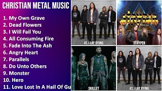 CHRISTIAN METAL Music Mix - As I Lay Dying, Demon Hunter, War of Ages, Bleeding Through - My Own...