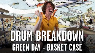 Green Day Basket Case (Intro) Drum Lesson Tutorial - What's That Groove?