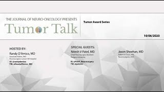 Tumor Talk - JNO & Lenox Hill Neurosurgery: Tumor Award Series October 2020