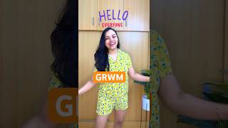 Get ready with me for Outing-GRWM| Hustle with Geeta | #shorts #grwm #getreadywithme #ootd #makeup