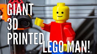 Giant Lego Man | 3D Printing Time Lapse