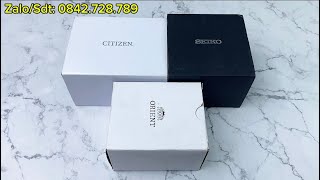 “ Hàng Lướt New 99% “ Shop Về Thêm 3 Mẫu Lướt Đẹp Bản Nội Địa Nhật Citizen & Orient , Citizen