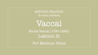 Vaccai - Lesson 1b - Medium