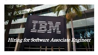 IBM is hiring | Associate Engineer |Hiring for freshers| Batch 2022,2023 | latest jobs 2023