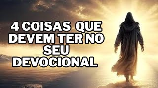 Dicas de como fazer um Devocional - 4 passos simples