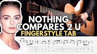 Nothing Compares 2 U Fingerstyle Tab - Sinead O'Connor