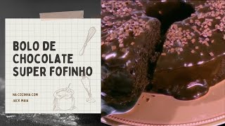 O Melhor Bolo de chocolate super fofinho e úmido.