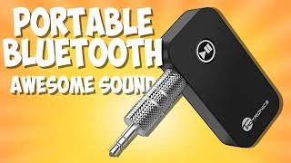 TaoTronics Bluetooth Receiver - Portable Audio Auxiliary