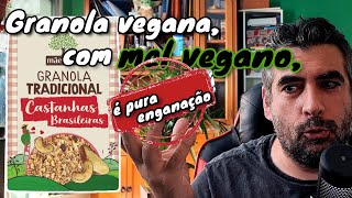 Granola VEGANA, com mel VEGANO, é pura enganação