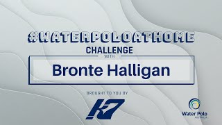 #waterpoloathome | #AussieStingers Bronte Halligan Challenge