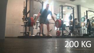 Rebimishaardega jõutõmme / snatch grip deadlift