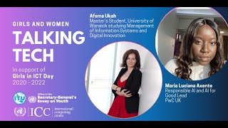 Girls and Women Talking Tech Interview 60 - Maria Luciana Axente and Afoma Ukah