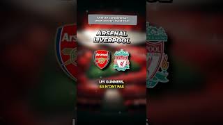 Prono foot Arsenal Liverpool Premier League anglaise #pronostic