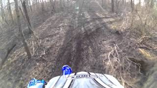 2006 YZ250F playing on the farm