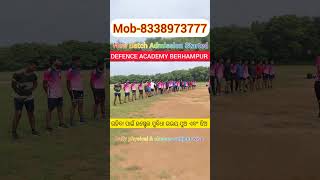 New batch admission started Defence academy berhampur