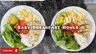 Easy Breakfast Bowls - Healthy and Delicious Breakfast